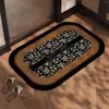 Tapete de Chão para Banheiro Retro Americano de Lama Diatomácea Tapete de Degrau para Porta de Banheiro Vaso Sanitário Tapete de Pé Absorvente de Água Antiderrapante para Banheiro