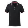 Macacão polo shirt publicidade cultural personalizada camisa lapela algodão palavra figura roupa de trabalho logo Camiseta da empresa bordado