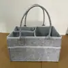 Bolsa de Fieltro Transfronteriza para Pañales Portátil para el Hogar Productos para Bebé Miscelánea Almacenamiento Portátil con Compartimentos Bolsa de Fieltro para Viaje