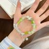 Pulsera de Doble Capa con Borlas y Cuentas Explosivas de Estilo Similar al del Asesino Wu Liuqi Diseño de Nicho Pulsera de Anime Joyería
