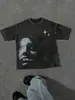 Manfinity Emrg Hombre Cuello Redondo Estampado Gráfico Manga Corta Casu