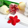 Faixa de Cabeça com Flores e Strass, Acessórios de Broche, Decorações para Roupas, Flores 3D para Sapatos e Roupas