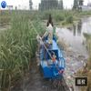 Rompiendo Jacinto de Agua sin pescar el bote Hainan bote de hierba rota aplastando maní de agua equipo de planta acuática en el río