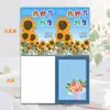Postal del Día del Maestro de Girasol, Tarjeta de Felicitación Festiva de Gracias por tu Guía, Tarjeta de Felicitación Regalo Escribible