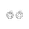 Brincos de prata de lei S925 brincos de sorriso brincos femininos estilo coreano simples personalizados joias fábrica atacadista joias entrega