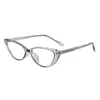 Gafas de Ojo de Gato Europeas y Americanas de Moda Sin Graduación para Hombres y Mujeres 87010, Monturas de Gafas Lisas Estilo Ins de Moda, Luz Azul Anti-Luz, Gafas de Graduación