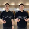 Camisa Polo Sencilla Versátil de Manga Corta para Hombre Nueva de Verano Lujo Accesible Marca de Moda Tendencia Moda de Gama Alta Camiseta Casual con Cuello