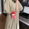 Mini Bolso de Mano Cuadros 2026 Nuevo Estilo Dibujos Animados Elegante Bolso de Mano de Lana Bolso Accesorios Bolso Cruzado de Hombro para Niños