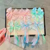 Acessórios de Cabelo com Laço para Meninas Grampos de Cabelo Adorno de Trança para Crianças Presilhas de Bebê Fitas para Meninas Pequenas Grampos Populares de Princesa