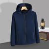 Chaqueta de trabajo para exteriores a prueba de viento con logotipo personalizado impreso para hombres y mujeres, tres en uno, antisalpicaduras de agua con forro