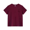 Nova Camiseta de Manga Curta Estilo Verão 2026 para Mulheres de Meia-Idade, Versátil, Rejuvenescedora, Tamanho Plus, Estilosa, Simples com Gola Redonda