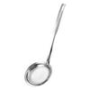 Cuchara coladora espumadora de aceite de acero inoxidable 304 para uso doméstico en la cocina, para espumar aceite de sopa, anti-quemaduras, anti-espuma, colador denso, venta al por mayor