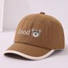 Nuevos Sombreros Gorra Infantil OSO FELIZ Gorra Hip Hop Niños y Niñas Casual Gorra de Béisbol para Bebé