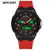 Reloj Sanda Reloj Juvenil Multifuncional Moda Versión Coreana Exterior Impermeable Deportivo Electrónico Reloj de Hombre Venta Directa Venta al por Mayor
