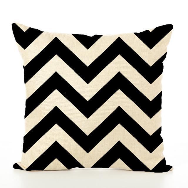 Pillow-Case-Cover-Plaid-Geomet