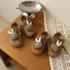 Zapatos Birkenstock para Niña Pequeña, Zapatos de Princesa de Conejito, Nuevos Zapatos de Cuero para Niños Primavera y Otoño 2026, Zapatos de Calle Retro, Zapatos de Suela Suave