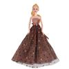 Ropa y Accesorios para Muñeca Barbie Ropa para Vestir Muñeca Vestido de Princesa Vestido con Tirantes Juguete de Moda Vestido de Boda