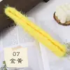 12mm Pluma de Fénix Pelo Largo Súper Grueso Súper Denso Hilo Chenille Tallo de Chenille Raíz Tira de Felpa Hecho a Mano DIY Pequeño