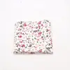 Pañuelo de Algodón Suave Casual Estampado Floral de 22 cm para Hombre y Mujer, Pañuelo de Bolsillo para Boda, Pañuelo Cuadrado para Fiesta, Garantía de Fábrica de 20 Años