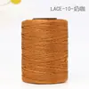Fio Brilhante de Rosca Oca de 1 mm Fio de Seda Fina Fio de Seda de Gelo Fio de Lã para Crochê DIY Feito à Mão Chapéu Bolsa Sandálias Conjunto de Copo d'Água