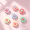 Accesorios de resina para mini pasteles esmerilados multicolor, llaveros DIY con pegamento de crema, fundas de teléfono hechas a mano, accesorios para el cabello al por mayor