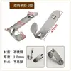 Estante de refrigerador clip soporte accesorios estante acero inoxidable escalera estante de congelador soporte de plástico marco botón
