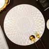 Mantel Antideslizante de Venta Caliente Transfronterizo Estilo Ing Creativo Estampado en Caliente PVC Aislante Lujo Accesible de Gama Alta Impermeable y Resistente al Aceite