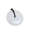 Colgante de Hebilla de Paz Natural de Xinjiang, Colgante de Jade Seda Dorada, Colgante de Cuarcita de Jade, Colgante de Jade