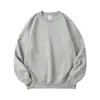 Sudadera de Felpa Pesada con Logo Personalizado, Sudadera Oversize de Cuello Redondo Caída de Hombros para Primavera y Otoño, Sudadera Unisex con Hombro Caído y Texto Impreso