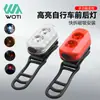 Luz para Bicicleta, Luz Trasera Impermeable de Alto Brillo para Montar de Noche, Luz Portátil Ligera de Instalación Rápida para Bicicleta, Luz Trasera Magnética Multimodo