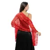 Chal Bordado de Estrella y Luna de Alta Calidad Transfronterizo Novia Vestido de Boda Vestido de Noche Cheongsam Chal para Mujer
