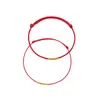 Pulseira de Corda Vermelha do Ano do Zodíaco, Pulseira Unissex Trançada à Mão, Simples para Crianças, Bebês, Segurança e Auspiciosa