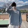 Colección Otoño 2026: Sudadera Unisex de Manga Larga con Cuello Redondo y Estampado de Letras, Informal Versátil de Corte Holgado de Moda, Camiseta para Pareja