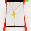 Collar de Hielo Triturado con Escamas de Dragón y Borla de Mariposa Suministro en Vivo Artesanía CNC de Alta Gama Cadena para Clavícula Deslumbrante Láser Venta al por Mayor