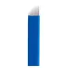 Aguja de bordado semipermanente directa de fábrica Aguja para cejas línea azul china Aguja de bordado aguja para cejas flotantes de cuero azul