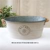 Huaxia Release-Balde Viejo de Lata Retro Cubo para Flores Maceta Aspersores para Flores Adornos Decorativos Comestibles