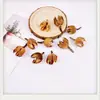 Pendientes de Planta Fruta Bellota Hechos a Mano DIY Fruta Pendientes Personalizados Creativos Material Chica Linda Pendientes Retro