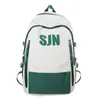 Bolsa de Reparaciones Portátil para Estudiantes de Secundaria Japoneses Mochila de Gran Capacidad Estilo Coreano Ins Estilo Universitario para Estudiantes de Secundaria Juego de Dos Piezas