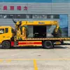 Grúa XCMG Dongfeng Tianjin de 12 toneladas National VI con grúa, vehículo de rescate vial de un remolque y dos, se puede exportar