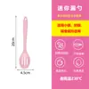Mini Espátula de Silicone, Antiaderente, Resistente a Altas Temperaturas, Espátula para Comida de Bebê, Colher Peneira, Utensílios de Cozinha de Silicone Conjunto de 10 Peças