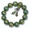 Atacado de fábrica pulseira de sândalo verde contas 108 pulseira ao longo do padrão de pequenos furos para homens e mulheres fragrância enfeites de mão atacado de fábrica