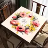 Tapete Silencioso Espesso para Mahjong Americano Tapete de Mesa Dedicado para Jogos de Cartas Tapete Guandan Tapete Antiderrapante para Poker Tapete de Mesa para Jogos de Tabuleiro