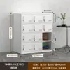 Armario de almacenamiento con cerradura, taquilla para dormitorio de personal, zapatero, armario de almacenamiento de bolsas multi-puerta, armario para mochilas de aula para estudiantes