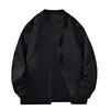 Otoño 2026 Nuevo Chaqueta Casual para Hombre Estilo Retro Americano Old Money Cuello Alto Chaqueta de Béisbol Ropa de Abrigo para Hombre