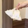 Nuevo Pasador de Triángulo para el Cabello con Perlas Estilo Francés de Lujo Ligero con un Ambiente Elegante, Accesorio Versátil y Sofisticado para el Cabello