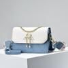 Bolsa Feminina 2026 Novo Modelo com Alça Larga, Bolsa de Ombro Transversal Versátil, Bolsa Quadrada Pequena, Bolsa Tendência e Estilosa, Presente para Mulheres