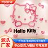 Calcomanías de pared acrílicas de dibujos animados decoración del hogar calcomanías de pared estéreo 3d dormitorio de niñas Hello Kitty calcomanías de pared autoadhesivas