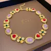 Collar Retro Vintage de Estilo Cortesano, Cadena Única y Elegante para la Clavícula, Joyería de Moda de Gama Alta al por Mayor para Mujeres