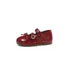 Otoño 2026 Nuevo Estilo Coreano Moda para Niñas Zapatos Retro Cómodos de Suela Suave con Lazo para Niñas Jóvenes, Mocasines