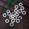 Accesorios pequeños de Jade Helado al por mayor Jade de Bashan cuentas sueltas cuentas de arroz cadena de cintura tejida DIY pulsera materiales para ropa